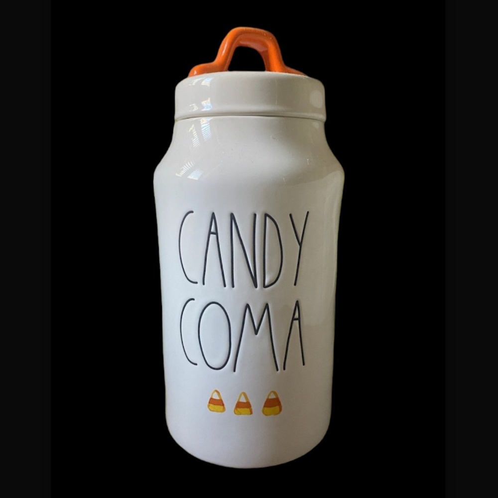 Rae Dunn Candy Coma Halloween Canister